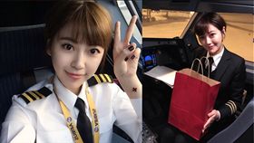  西藏航空超正女機師Rita。（圖／翻攝自miaomiaopilot IG）