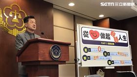 法務部長邱太三講獄政革新。潘千詩攝影