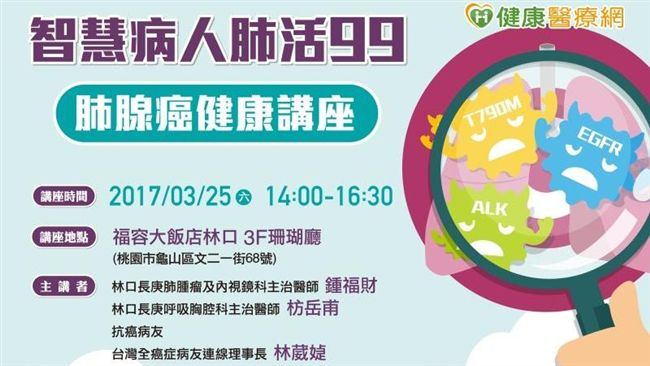 面對肺癌不孤單　如何當個聰明的病人
