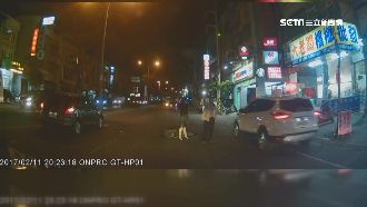 醉男闖紅燈過馬路　被撞被輾再吃罰單