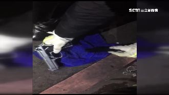 遇臨檢心虛狂踩油門　丟槍不成險撞警