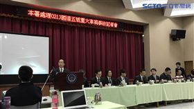 蝶戀花旅行社遊覽車翻覆，士林地檢署開記者會，襄閱陳錫柱說明案情。潘千詩攝影