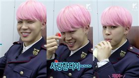 圖翻攝自韓網 jimin bts
