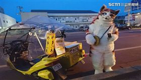 日本鳥取縣貓咪老闆賣地瓜 （圖／翻攝臉書）