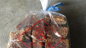 丸作,石灰,冬瓜茶磚,高雄,黑心　圖／食藥署