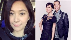 徐靜蕾和男友黃立行感情穩定。（合成圖／翻攝自徐靜蕾、新浪娛樂微博）