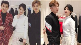 圖翻攝自賴雅妍 李國毅臉書 炎亞綸