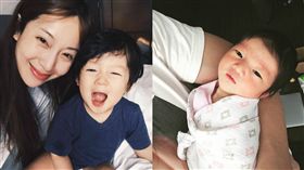 Max睡前給Lucy「晚安親親」　超有愛互動融化粉絲。資料來源：Max IG