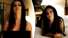 海格琳（Mary Beth Haglin）打著前女老師的名號拍AV。（圖／翻攝自每日星報）