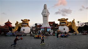基隆中正公園年久失修　昔日「台灣八景」變廢墟。資料來源：基隆旅遊網臉書