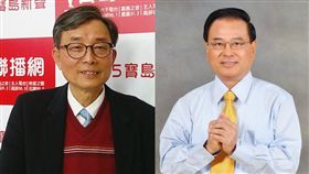 左／劉保佑；右／廖正井（圖／翻攝自鄭弘儀臉書、維基百科）