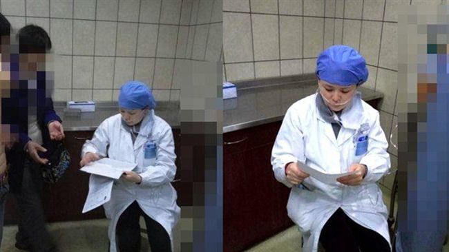 感動！懷孕醫師忙昏頭吸氧繼續工作