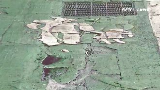 人行道「落漆標線」坑坑巴巴！民傻眼