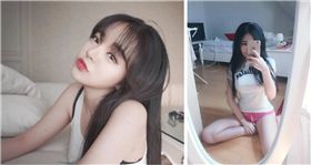 正妹,孫敏慶,韓國,床照,性感　圖／翻攝自IG