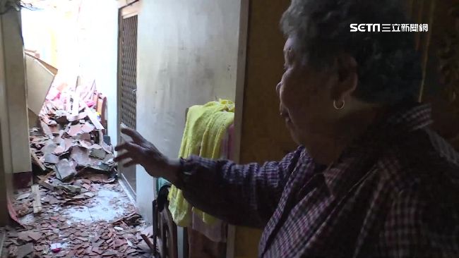 兩個聲音要她快走　阿嬤驚險躲過屋塌