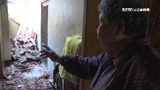 兩個聲音要她快走　阿嬤驚險躲過屋塌