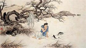 24孝，二十四孝，臥冰求鯉（圖／翻攝自兒童故事大全）