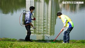 碧湖公園淪陷、一度傳封園！北市公園處啟動高危點消毒作業