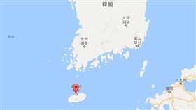為了報復南韓部署終端高空防衛系統，中國大陸祭出南韓旅遊禁令，連已經出發的旅客也不敢違反，日前傳出3400名搭乘國際郵輪的大陸旅客在抵達南韓濟州後拒絕下船，是20多年來第一次發生。（圖取自Google地圖google.com.tw/maps）