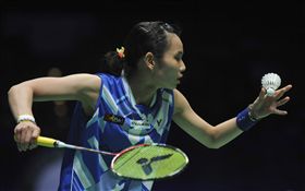 ▲球后戴資穎奪下全英羽球公開賽女單冠軍。（圖／美聯社／達志影像） 