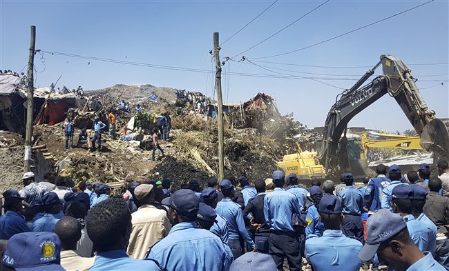 衣索比亞垃圾山崩塌　釀46死意外