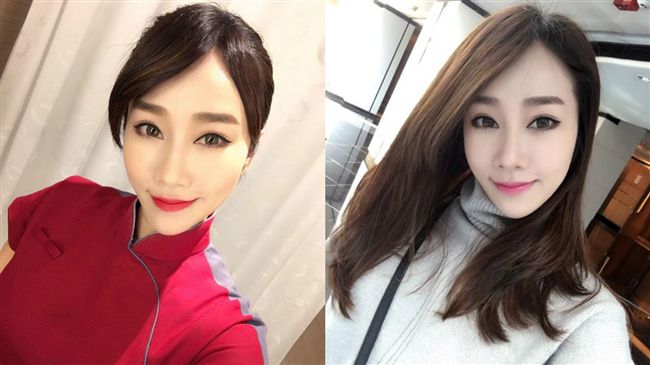 愣5秒才發現被搭訕　正妹空姐竟是她