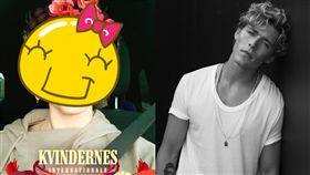 變身妖嬌宮廷古典美女「丹麥王子」克里斯多福化為女兒身？　圖／華納提供