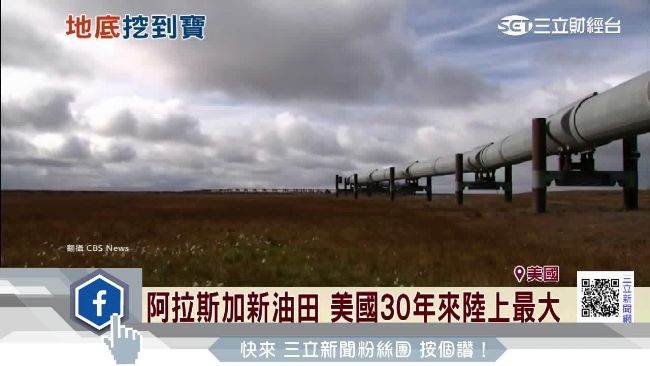 阿拉斯加新油田　含量達12億桶原油