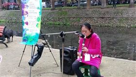 唐氏症,街頭藝人,楊蕙澤 圖／翻攝自新竹爆料公社