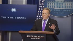 白宮發言人史派瑟（Sean Spicer）（圖／美聯社／達志影像）