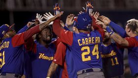 委內瑞拉在WBC加賽擊敗義大利，艱辛闖進8強。（圖／美聯社／達志影像）