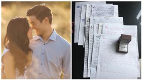 求婚,澳洲,藏頭詩,浪漫,手寫信 
圖／翻攝自ccandiceee IG https://www.instagram.com/ccandiceee/