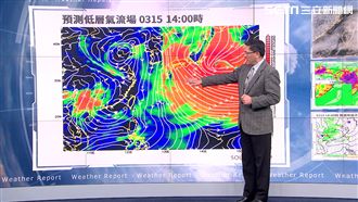 東北部低溫探12度　中南部山區有雨