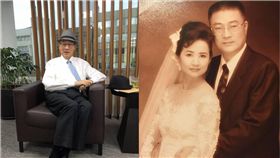 吳敦義,婚紗照,結婚,蔡令怡,夫人,牽手　圖／翻攝自臉書