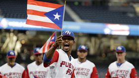 波多黎各在WBC第2輪擊退強敵多明尼加。（圖／美聯社／達志影像）