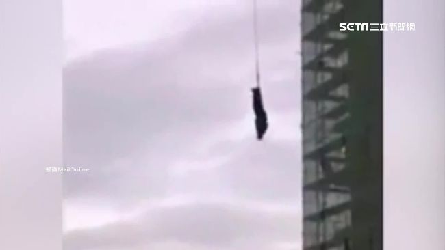 命差點GG！高空彈跳頭撞地奇蹟不死