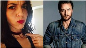 詹姆斯麥艾維、麗莎李柏拉蒂James McAvoy Lisa Liberati　圖／翻攝自IG