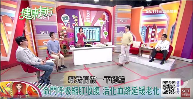命門呼吸縮肛收腹　活化血路延緩老化