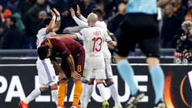 ▲里昂在主場輸球仍能晉級8強。（圖／美聯社／達志影像）
