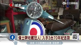 偉士牌收藏狂人　設計專屬配件銷海外