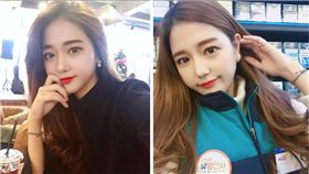 南韓,超商正妹,美女　圖／翻攝自IG