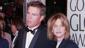 梅格萊恩,Meg Ryan,丹尼斯奎德,Dennis Quaid（圖／美聯社／達志影像）