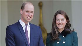 威廉王子,凱特王妃,英國,皇室,法國訪
圖／美聯社／達志影像