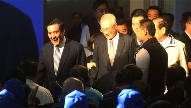 為吳敦義站台　馬暗批柱「一中同表」