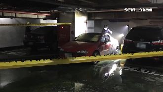 汐止地下停車場火燒車　駕駛送醫不治