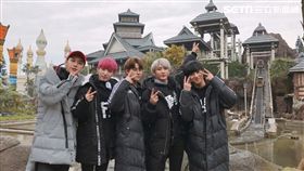 圓夢之旅！韓團「世界少年」赴六福村　挑戰刺激哀哀叫？ 圖/完全娛樂提供