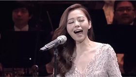 張靚穎,中國大陸,女星,歌手,第五元素,海豚音,音樂會,表演　圖／翻攝自YouTube