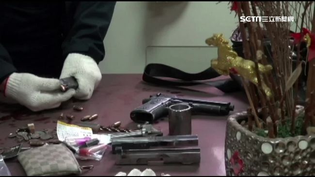 北市警掃蕩槍械　1週竟查獲18手槍
