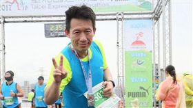 ▲郭子乾說明年還要來挑戰。（圖／國道馬拉松提供）