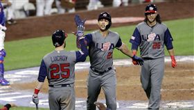 美國隊擊敗多明尼加挺進四強（圖／美聯社／達志影像）